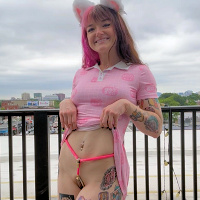 Girl B – on the roof